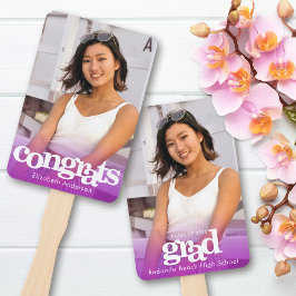 Abschluss Foto einfache moderne lila Sake Fächer