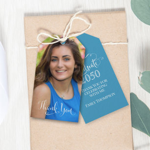 Abschluss Foto Elegant Vielen Dank, dass Sie Aquam Geschenkanhänger