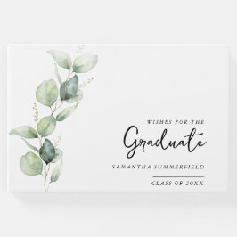 Abschluss Foto Eukalyptus Grad 2025 Gästebuch