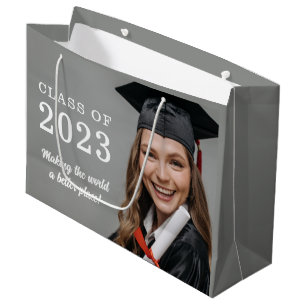 Abschluss Foto Geschenktasche Große Geschenktüte