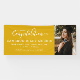 Abschluss Foto gratuliert Banner