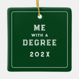 Abschluss Foto Keepake Keramik Ornament