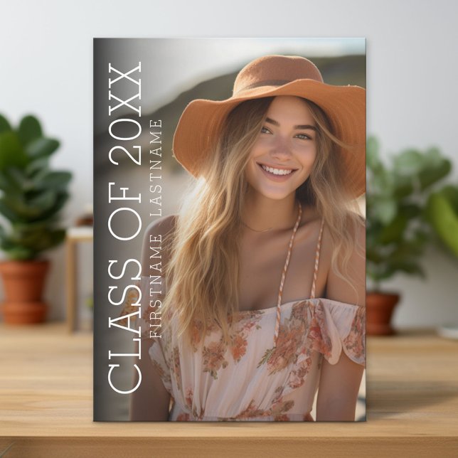 Abschluss Foto - Klasse jedes Jahr Grad Party Einladung (Custom Graduation Announcement and Invitation)