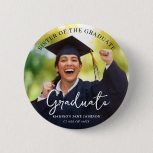 Abschluss Foto Ministerin der Graduate Button