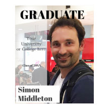 Abschluss Foto Modernes Graduiertenschwarzes Schla