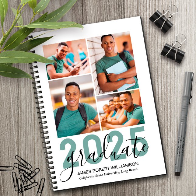 Abschluss-Foto-Notebook | Klasse 2025 Notizblock (Von Creator hochgeladen)