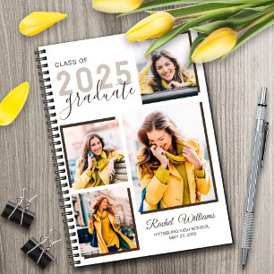 Abschluss-Foto-Notebook Klasse 2025 Notizblock