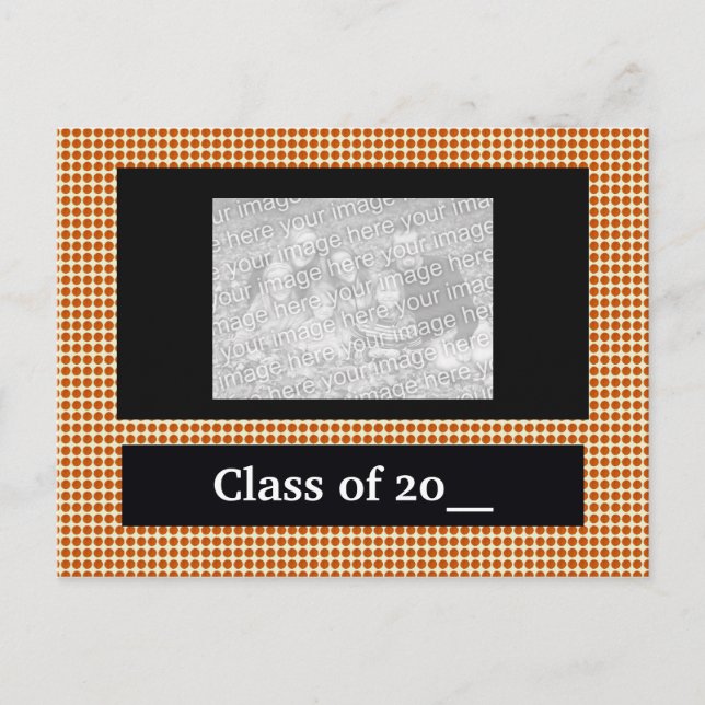 Abschluss Foto Party Einladung Tempalte (Vorderseite)