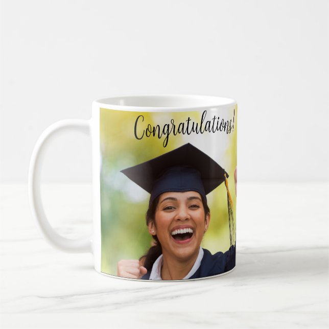 Abschluss Foto Proud Graduate Gift Kaffeetasse (Links)