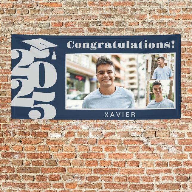 Abschluss Foto Schwarz/Weiß Banner (Von Creator hochgeladen)