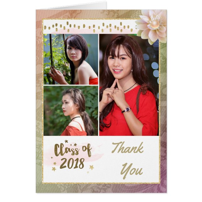 Abschluss Foto Vielen Dank (Vorne)