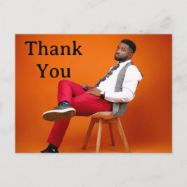 Abschluss Foto Vielen Dank Postkarte