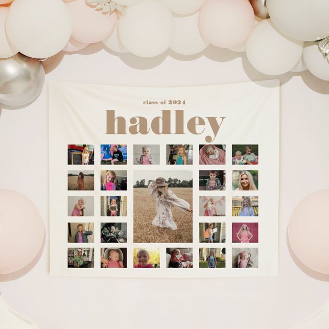 Abschluss-Fotocollage-Tapestry Wandteppich (Von Creator hochgeladen)