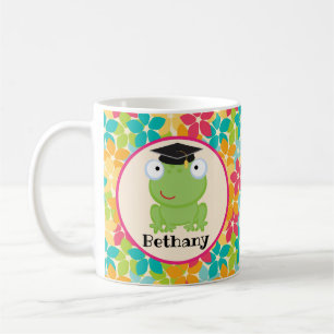 Abschluss Frog Grad Geschenk Idee Kaffee Tasse