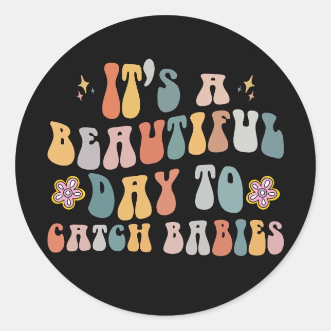 Abschluss für Arbeitskräfte und Krankenversicherun Runder Aufkleber (Vorderseite)