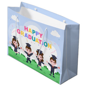 Abschluss für coole Schulkinder Große Geschenktüte