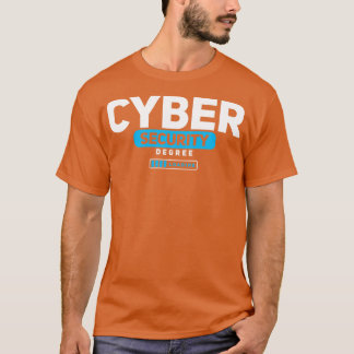 Abschluss für Cybersicherheit-Sicherheitsstufe T-Shirt