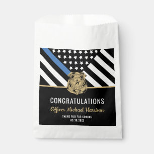 Abschluss für die Blaue Linie der Polizei - Glüc Geschenktütchen