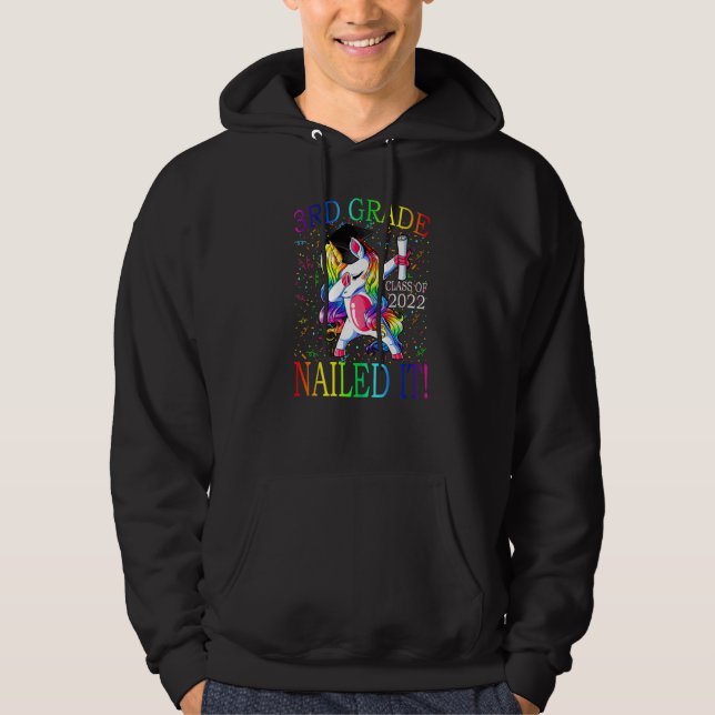 Abschluss für die Dabbing Hoodie (Vorderseite)