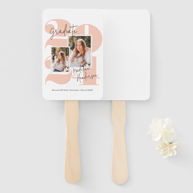 Abschluss für FotoCollage der Klasse 3 Fächer (Vorne und Hinten)