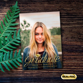 Abschluss für gerundete Skripte vor/zurück des Fot Folieneinladung