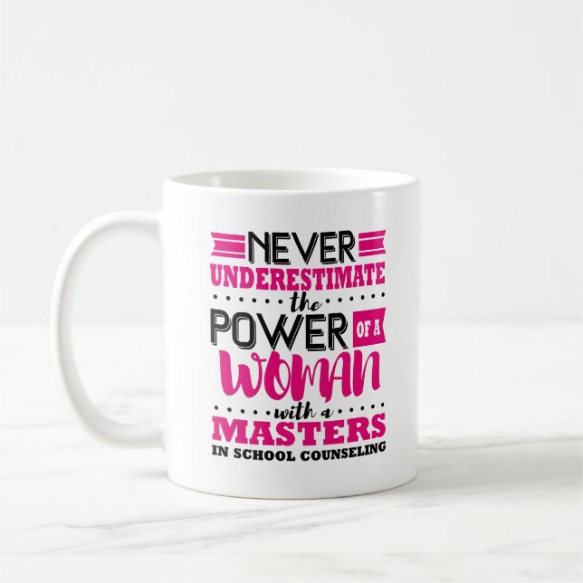 Abschluss für Schulberatung Kaffeetasse (Links)