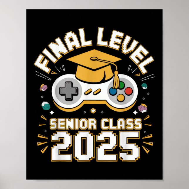 Abschluss für Videospiel-Endstufe CL 2025 Poster (Vorne)