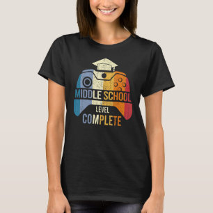Abschluss-Gamer-Boys der Mittelstufe T-Shirt