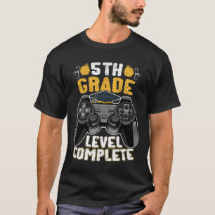 Abschluss-Gamer der fünften Stufe T-Shirt