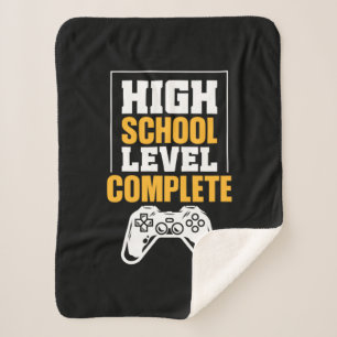Abschluss-Geschenk Abschluss der High School Sherpadecke