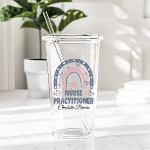 Abschluss-Geschenk für NP-Krankenpfleger Acryltrinkbecher