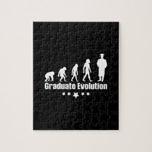Abschluss-Geschenk   Graduate Evolution Puzzle