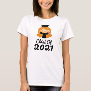 Abschluss-Geschenk-Idee 2021 für Mädchen T-Shirt