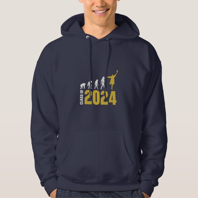 Abschluss-Geschenk | Klasse 2024 Hoodie (Vorderseite)