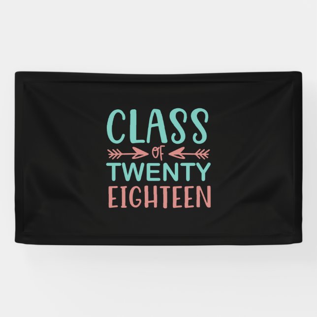 Abschluss-Geschenk | Klasse der achtundzwanzig Banner (Horizontal)