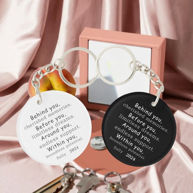 Abschluss-Geschenk Schlüsselanhänger (Keep your Class of 2024 memories close!)