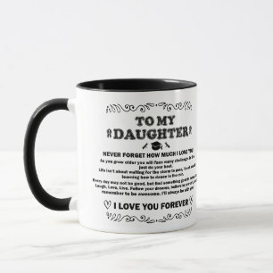Abschluss Geschenke für Tochter 2024 Inspiration Tasse