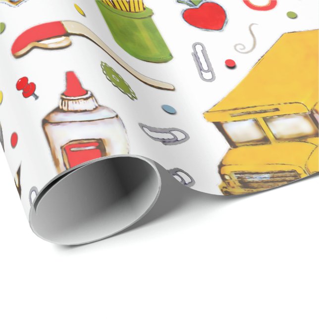 Abschluss Geschenkpapier (Rolleneckpunkt)