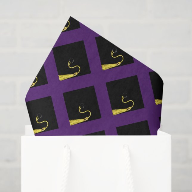 Abschluss gibt Lila Geschenke Seidenpapier (Geschenktüte)