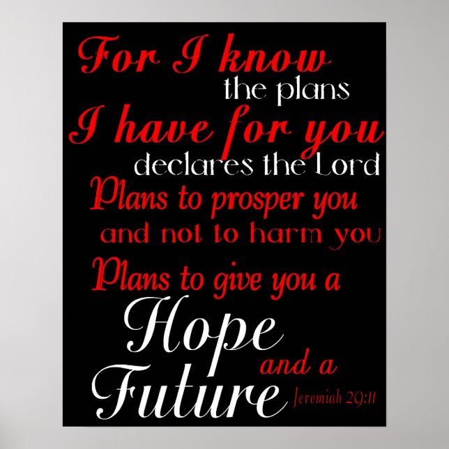 Abschluss Gift Poster Verse (Vorne)