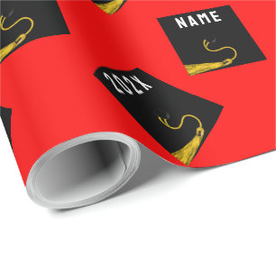 Abschluss Gift Red Geschenkpapier