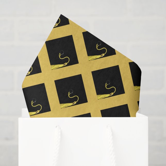 Abschluss Gifts Gold Seidenpapier (Geschenktüte)