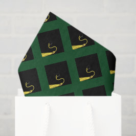 Abschluss Gifts Green Seidenpapier