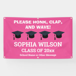 Abschluss Glückwunsch Graduate Coronavirus Banner