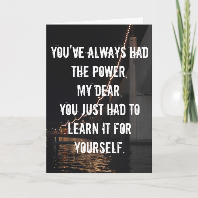 Abschluss-/Glückwunsch-Gruß-Karte Karte (Vorderseite)