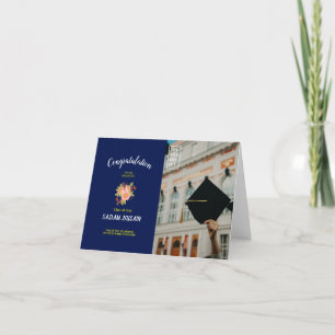 Abschluss Glückwunschs Card - Sadam Dankeskarte