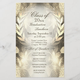 Abschluss | Gold Laurel Leaf