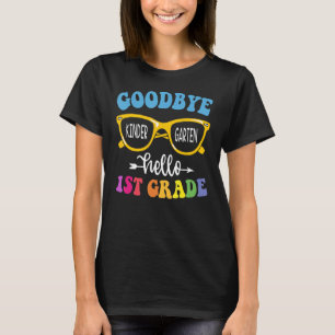 Abschluss Goodbye Kindergarten Hallo 1. T-Shirt