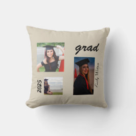 Abschluss Grad 2025 personalisiert Kissen