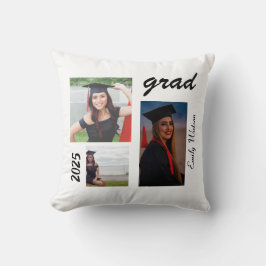 Abschluss Grad 2025 personalisiert Kissen